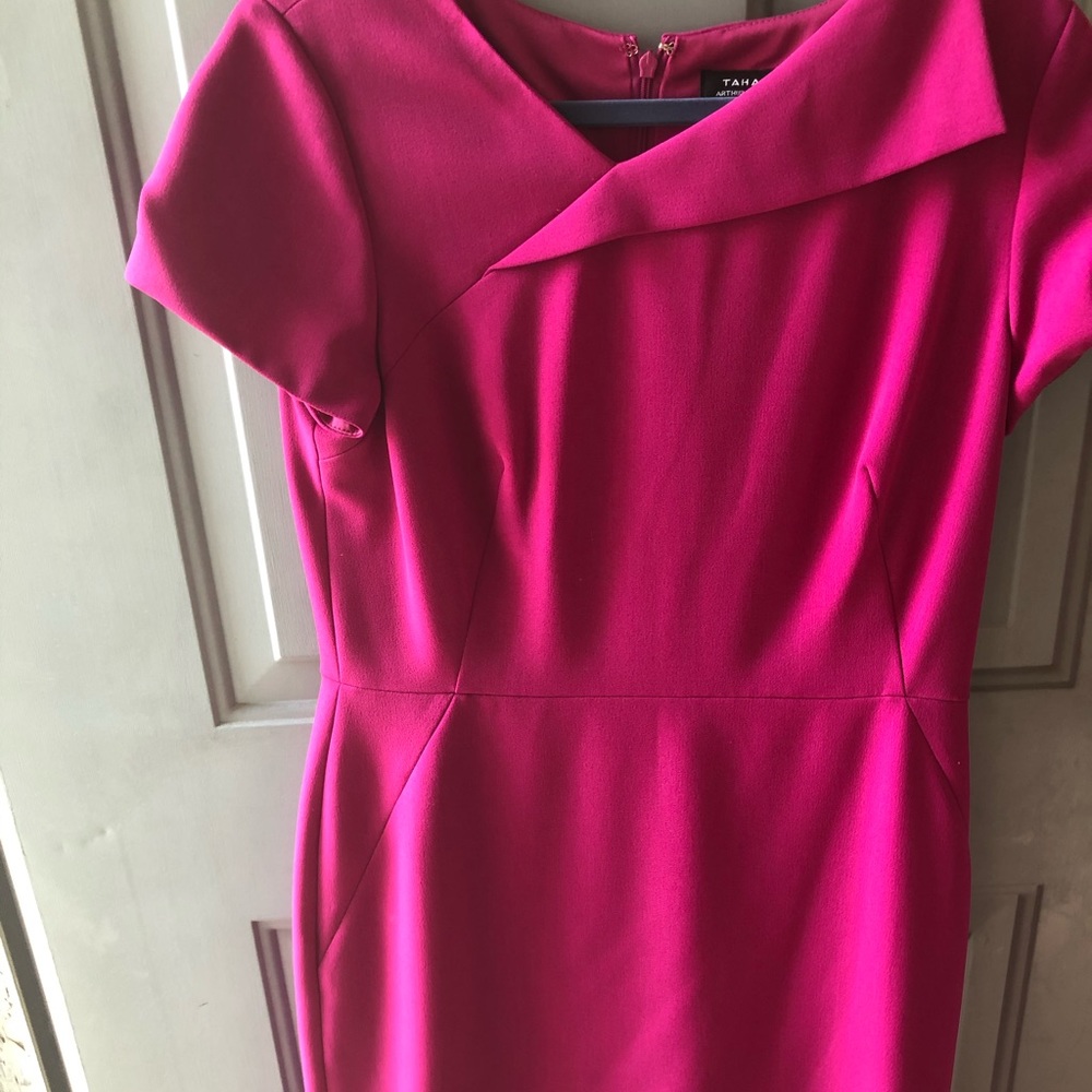 fushia dress